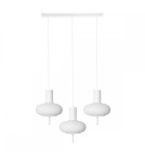 Lampy wiszące - UMMO TORNI A 3L biała potrójna lampa sufitowa TOL311P0 - product 1