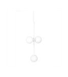 Lampy wiszące - UMMO FURIKO B biała sufitowa lampa wisząca FUB311P0 - product 1