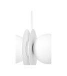 Lampy wiszące - UMMO FURIKO B biała sufitowa lampa wisząca FUB311P0 - product 2