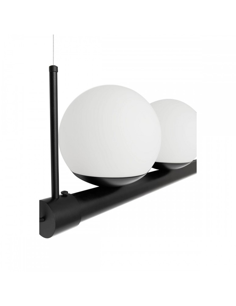 UMMO LIGNE czarna lampa wisząca z taśmą LED LIG222P61 UMMO LIGNE czarna lampa wisząca z taśmą LED LIG222P61