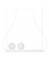 UMMO LIGNE biała lampa wisząca z taśmą LED LIG211P61