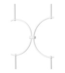 Lampy wiszące - UMMO ISUULLA C biała potrójna lampa sufitowa ISC311P0 - product 2