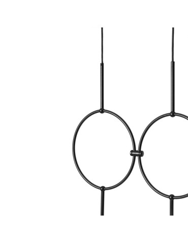 UMMO ISUULLA B czarna podwójna lampa sufitowa z podwyższoną szczelnością IP44 ISB222PS0 - produkt 2
