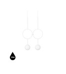 Lampy wiszące - UMMO ISUULLA B biała podwójna lampa sufitowa z podwyższoną szczelnością IP44 ISB211PS0 - product 1