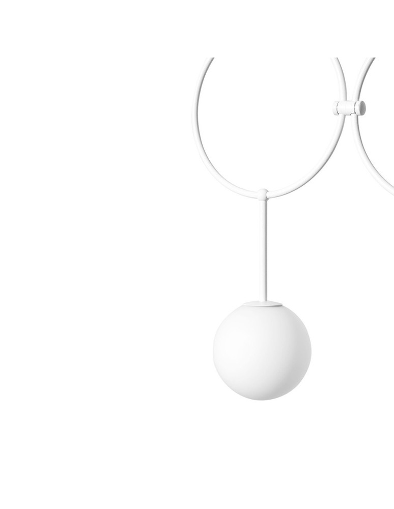 Lampy wiszące - UMMO ISUULLA B biała podwójna lampa sufitowa z podwyższoną szczelnością IP44 ISB211PS0 - product kolory-swiatla.pl 2