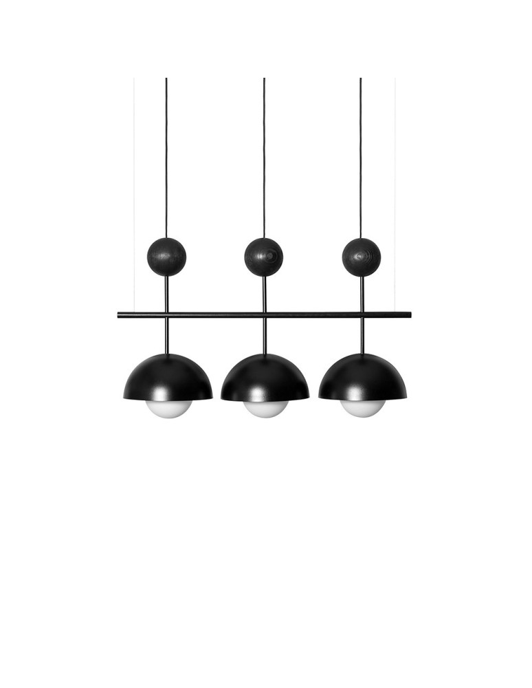 UMMO KELLO B czarna potrójna lampa sufitowa KEB322P0 UMMO KELLO B czarna potrójna lampa sufitowa KEB322P0