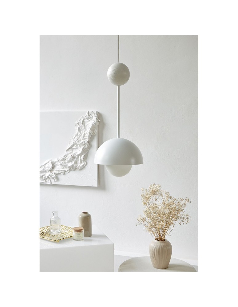 Lampy wiszące - UMMO KELLO A biała sufitowa lampa wisząca KEA111P0 - product kolory-swiatla.pl 2