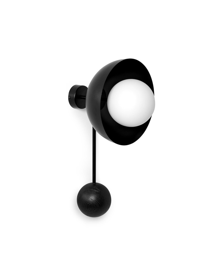 UMMO KELLO C czarna lampa ścienna / kinkiet KEC12000 UMMO KELLO C czarna lampa ścienna / kinkiet KEC12000