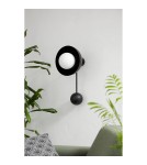 UMMO KELLO C czarna lampa ścienna / kinkiet KEC12000 UMMO KELLO C czarna lampa ścienna / kinkiet KEC12000