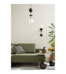 UMMO OIO A czarna sufitowa lampa wisząca OIA122P0 UMMO OIO A czarna sufitowa lampa wisząca OIA122P0