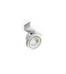 Reflektory sufitowe - Azzardo JERRY 1 230V WHITE 1xES111 Reflektor Sufitowy Biały AZ1366 - product 1