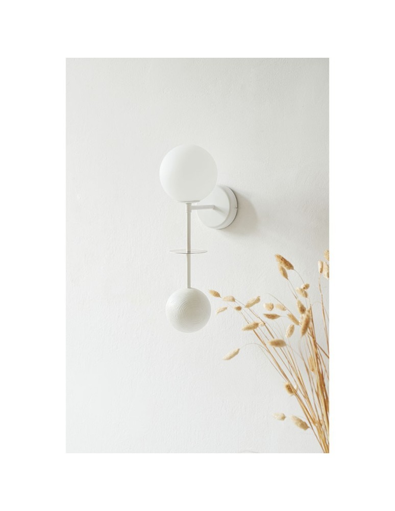 Kinkiety - UMMO OIO B biała lampa ścienna / kinkiet OIB11000 - product kolory-swiatla.pl 2