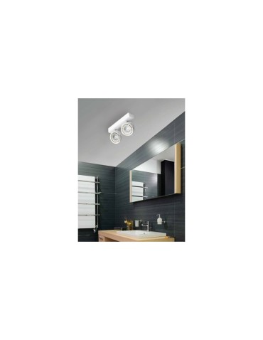Azzardo JERRY 2 230V WHITE 2xES111 Reflektor Sufitowy Biały AZ1371 - produkt 2