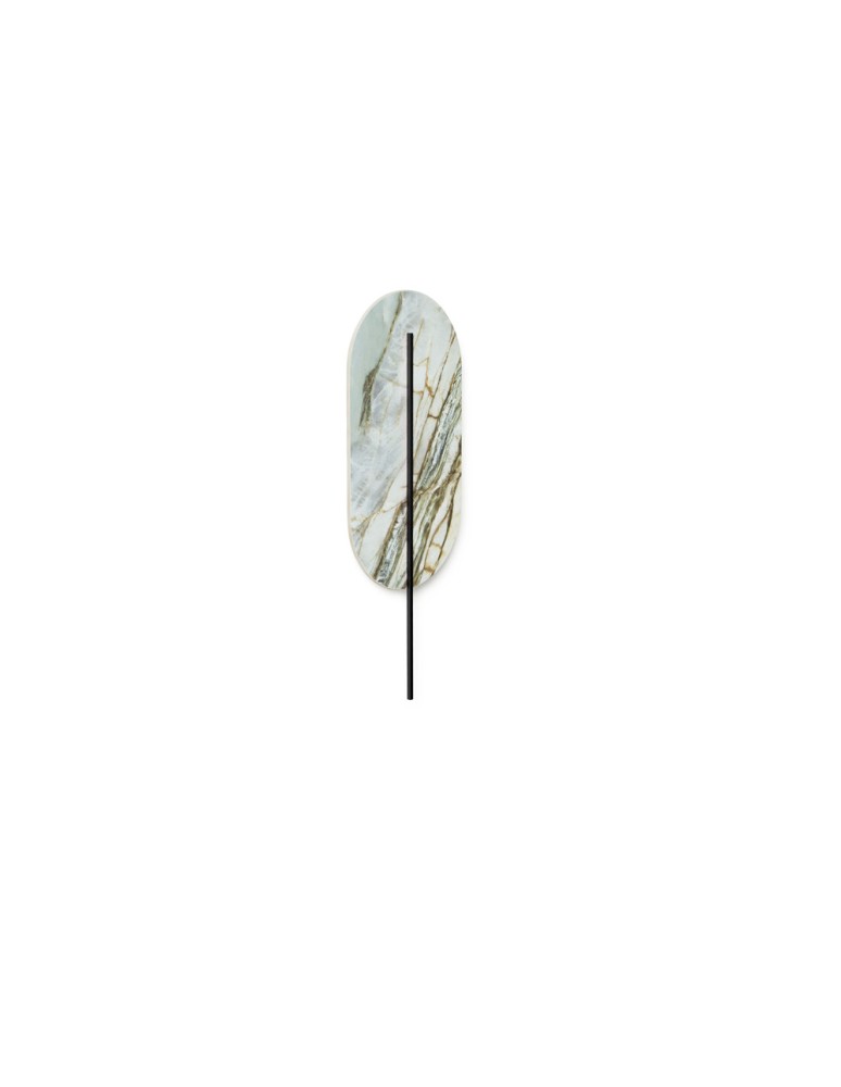 UMMO ROKKE STONE zielona lampa ścienna / kinkiet z ozdobnym detalem RKS24020 UMMO ROKKE STONE zielona lampa ścienna / kinkiet z ozdobnym detalem RKS24020