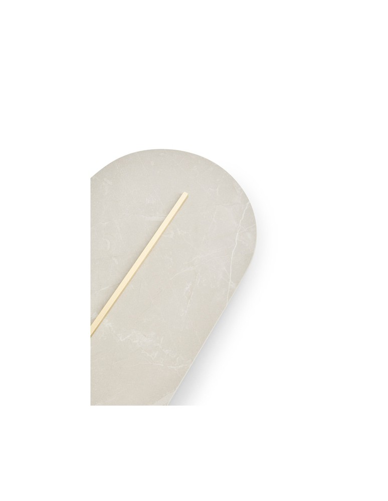 UMMO ROKKE STONE beżowa lampa ścienna / kinkiet z ozdobnym detalem RKS22020 UMMO ROKKE STONE beżowa lampa ścienna / kinkiet z ozdobnym detalem RKS22020