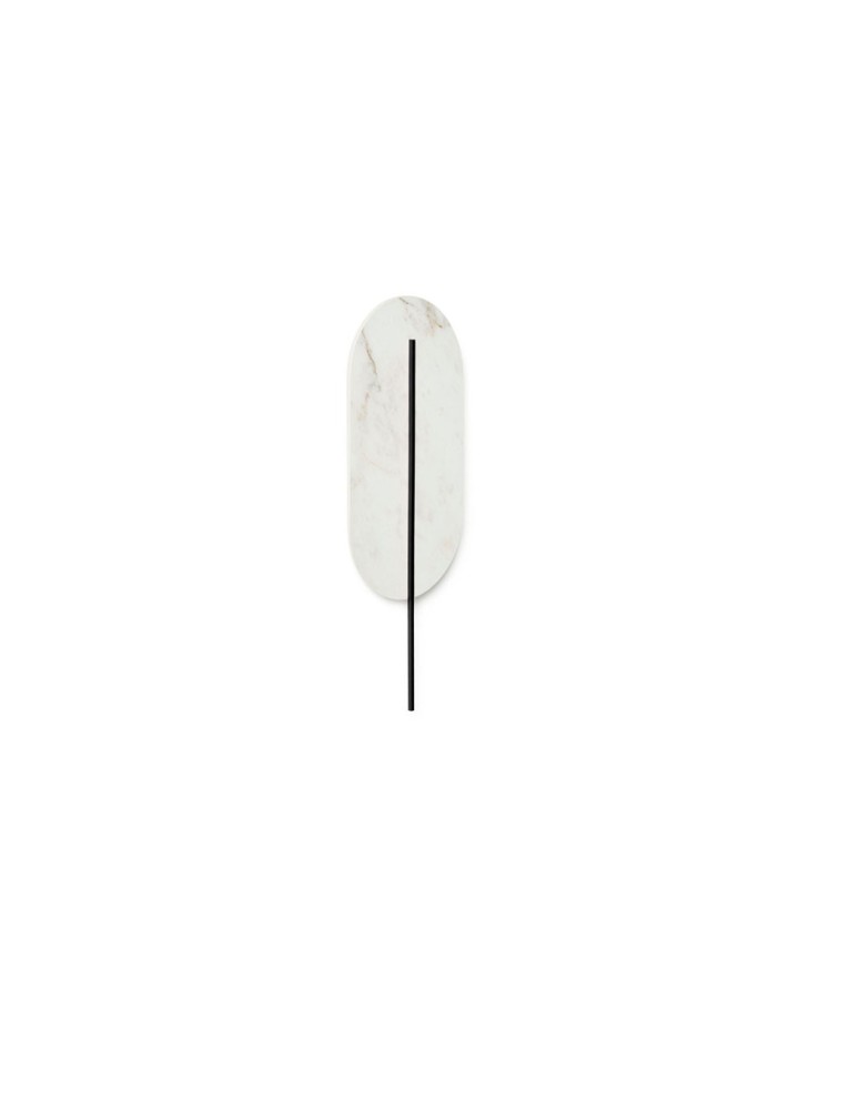 UMMO ROKKE STONE biała lampa ścienna / kinkiet z ozdobnym detalem RKS21020