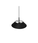 Lampy wiszące - UMMO SAKOSI A czarna sufitowa lampa wisząca SKA322P0 - product 3