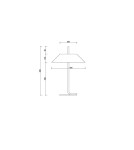 UMMO SAKOSI ST czarna lampa stołowa SKS322P1 UMMO SAKOSI ST czarna lampa stołowa SKS322P1