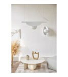 UMMO SALLO A biała sufitowa lampa wisząca SAA111P0 UMMO SALLO A biała sufitowa lampa wisząca SAA111P0