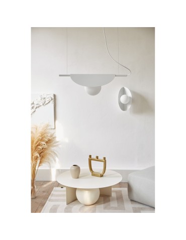 UMMO SALLO A biała sufitowa lampa wisząca SAA111P0 - produkt 2