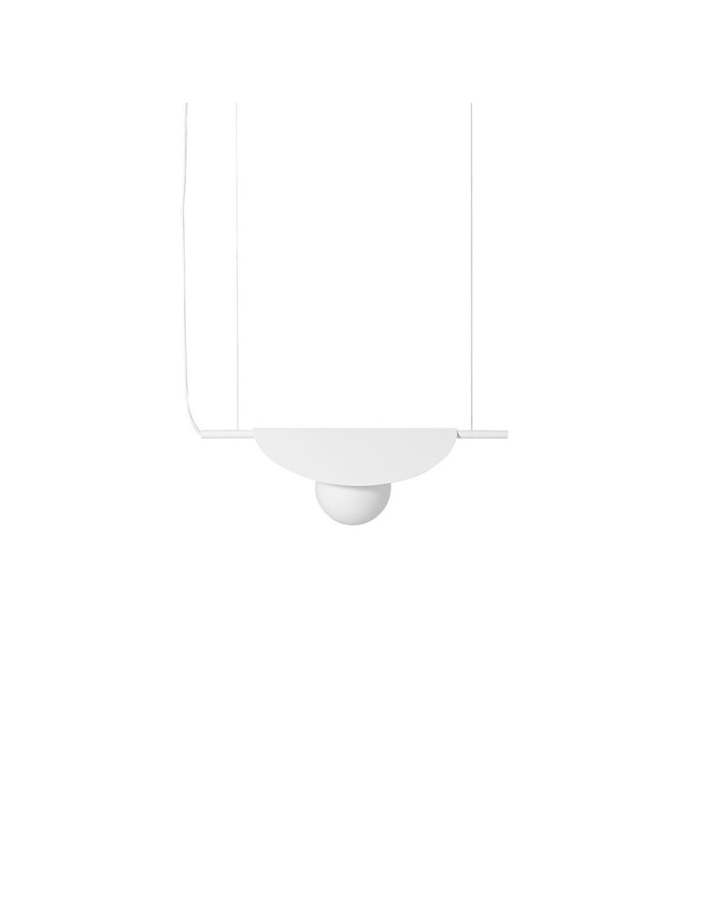 UMMO SALLO A biała sufitowa lampa wisząca SAA111P0 UMMO SALLO A biała sufitowa lampa wisząca SAA111P0