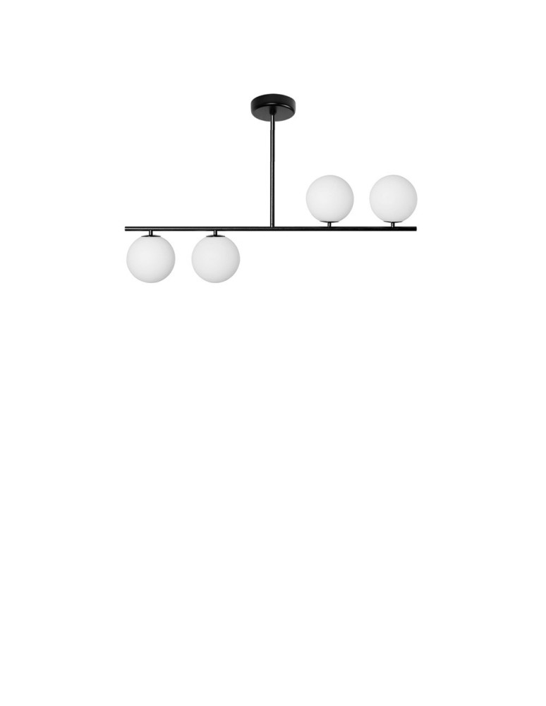 UMMO SUGURI A czarna lampa sufitowa w rozmiarze S SGA122R03