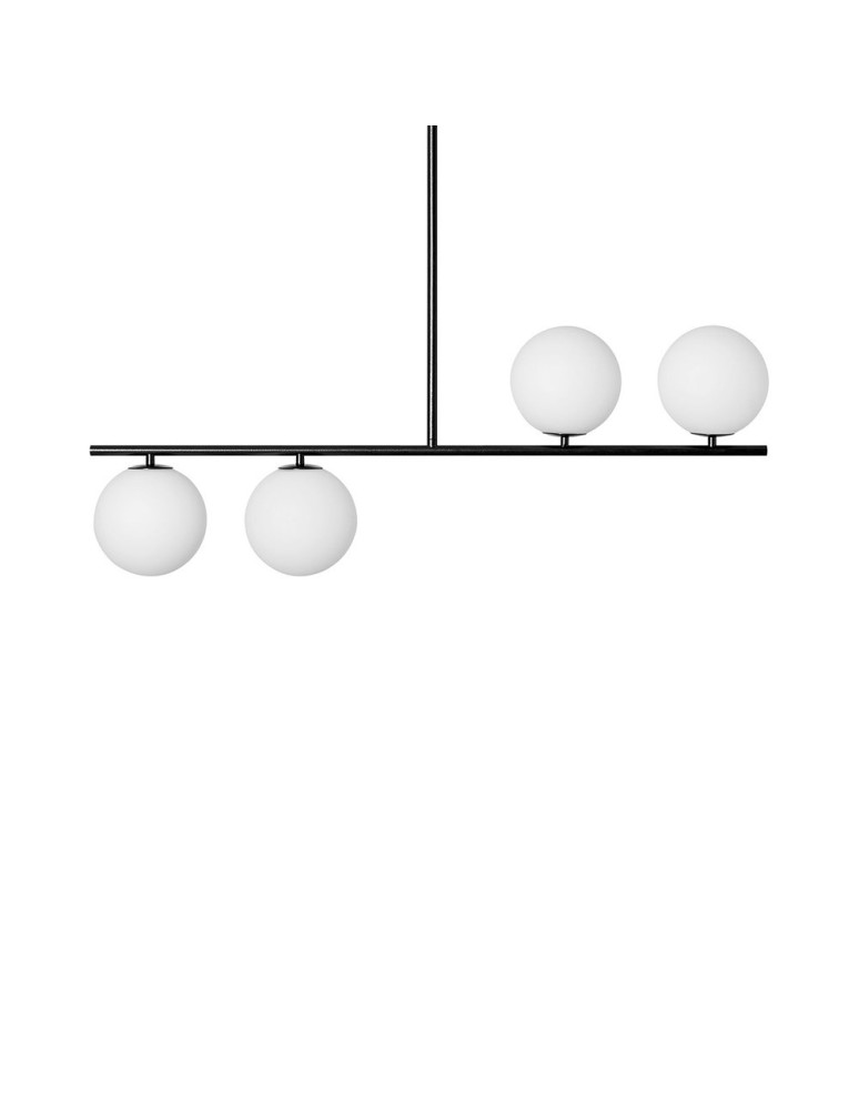 UMMO SUGURI A czarna lampa sufitowa w rozmiarze M SGA122R06 UMMO SUGURI A czarna lampa sufitowa w rozmiarze M SGA122R06