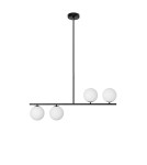 UMMO SUGURI A czarna lampa sufitowa w rozmiarze L SGA122R36 UMMO SUGURI A czarna lampa sufitowa w rozmiarze L SGA122R36