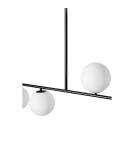 UMMO SUGURI A czarna lampa sufitowa w rozmiarze L SGA122R36 UMMO SUGURI A czarna lampa sufitowa w rozmiarze L SGA122R36