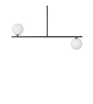 UMMO SUGURI C czarna lampa sufitowa w rozmiarze M SGC322R06 UMMO SUGURI C czarna lampa sufitowa w rozmiarze M SGC322R06