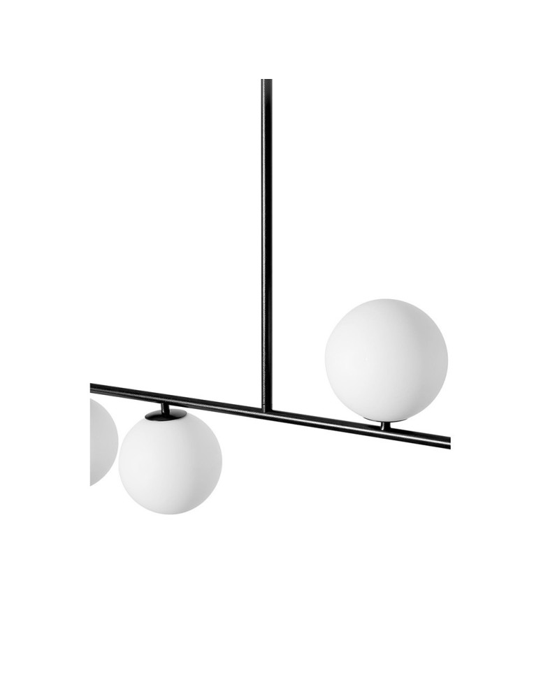 UMMO SUGURI A czarna lampa sufitowa w rozmiarze S z podwyższoną szczelnością IP44 SGA122RS3 UMMO SUGURI A czarna lampa sufitowa w rozmiarze S z podwyższoną szczelnością IP44 SGA122RS3