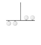 Lampy wiszące - UMMO SUGURI A czarna lampa sufitowa w rozmiarze L z podwyższoną szczelnością IP44 SGA122RS36 - product 3