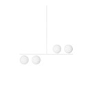 Lampy wiszące - UMMO SUGURI A biała lampa sufitowa w rozmiarze XL z podwyższoną szczelnością IP44 SGA111RS66 - product 3