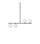 Lampy wiszące - UMMO SUGURI A czarna lampa sufitowa w rozmiarze XL z podwyższoną szczelnością IP44 SGA122RS66 - product 2