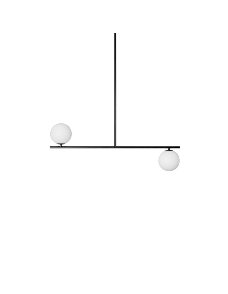 Lampy wiszące - UMMO SUGURI C czarna lampa sufitowa w rozmiarze XL z podwyższoną szczelnością IP44 SGC322RS66 - product kolory-swiatla.pl 3