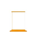 Lampy wiszące - UMMO YOTTSU A melonowa sufitowa lampa wisząca YOA653P02 - product 1