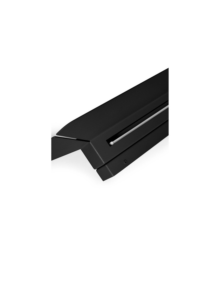UMMO YOTTSU WALL A czarna lampa ścienna / kinkiet YWA620002