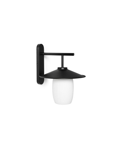UMMO JINGU B czarna lampa ścienna / kinkiet JNB12000