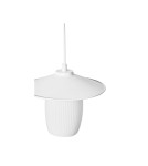 Lampy wiszące - UMMO JINGU A biała sufitowa lampa wisząca JNA111P0 - product 2