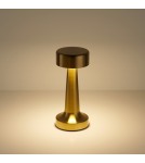 Step Into Design Lampa stołowa TAVOLO A LED dotykowa złota 21 cm ST-8127T/A GOLD Step Into Design Lampa stołowa TAVOLO A LED dotykowa złota 21 cm ST-8127T/A GOLD