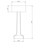 Step Into Design Lampa stołowa TAVOLO A LED dotykowa złota 21 cm ST-8127T/A GOLD Step Into Design Lampa stołowa TAVOLO A LED dotykowa złota 21 cm ST-8127T/A GOLD