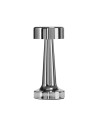  Step Into Design Lampa stołowa TAVOLO A LED dotykowa srebrna 21 cm ST-8127T/A SILVER