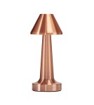 Step Into Design Lampa stołowa TAVOLO B LED dotykowa miedziana 22 cm ST-8127T/B COPPER Step Into Design Lampa stołowa TAVOLO B LED dotykowa miedziana 22 cm ST-8127T/B COPPER