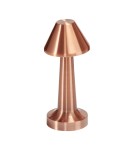 Step Into Design Lampa stołowa TAVOLO B LED dotykowa miedziana 22 cm ST-8127T/B COPPER Step Into Design Lampa stołowa TAVOLO B LED dotykowa miedziana 22 cm ST-8127T/B COPPER