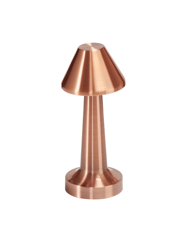 Step Into Design Lampa stołowa TAVOLO B LED dotykowa miedziana 22 cm ST-8127T/B COPPER Step Into Design Lampa stołowa TAVOLO B LED dotykowa miedziana 22 cm ST-8127T/B COPPER