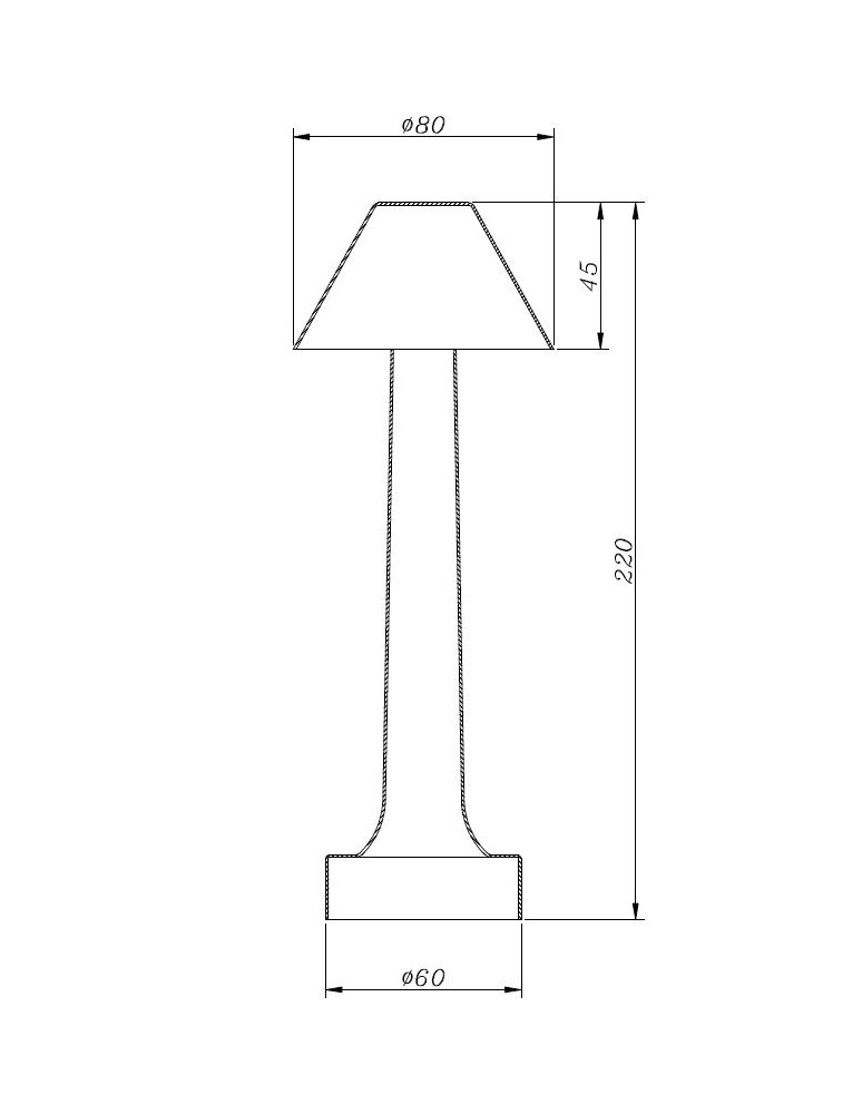 Step Into Design Lampa stołowa TAVOLO B LED dotykowa miedziana 22 cm ST-8127T/B COPPER Step Into Design Lampa stołowa TAVOLO B LED dotykowa miedziana 22 cm ST-8127T/B COPPER