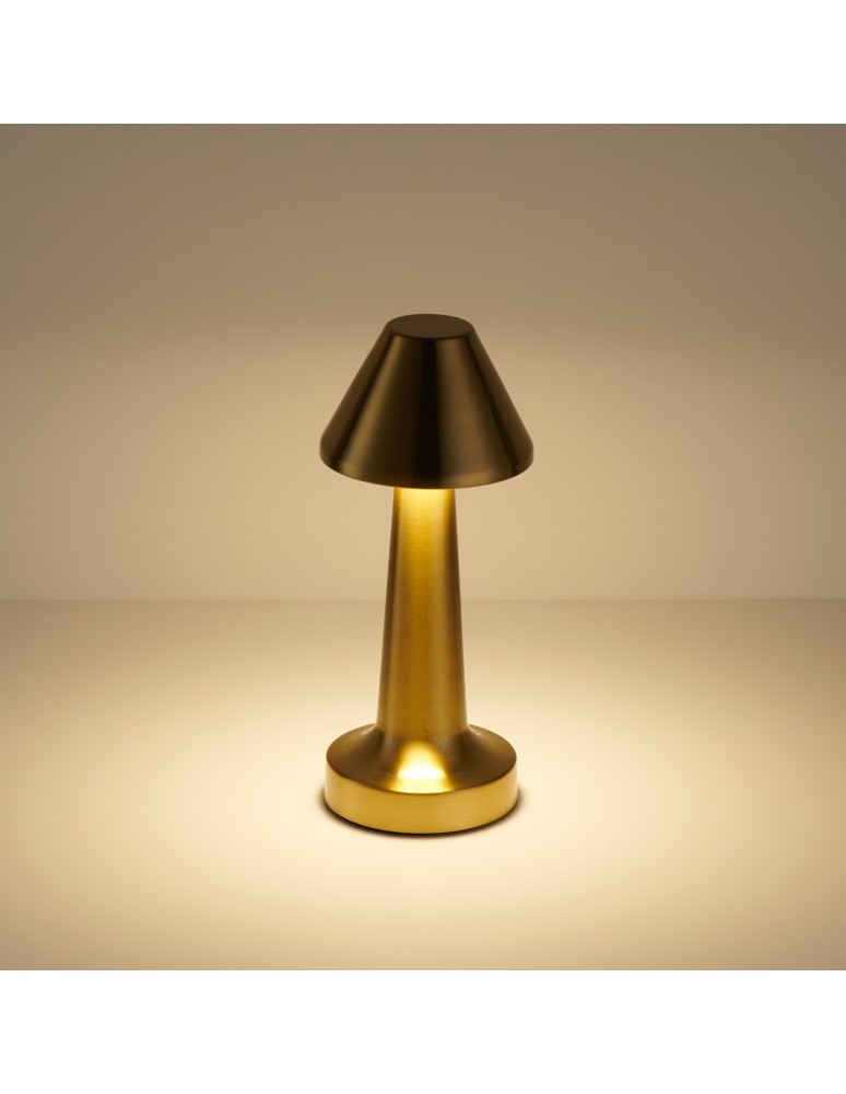 Step Into Design Lampa stołowa TAVOLO B LED dotykowa złota 22 cm ST-8127T/B GOLD
