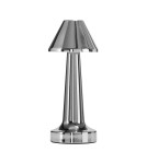 Lampy stołowe LED -  Step Into Design Lampa stołowa TAVOLO B LED dotykowa srebrna 22 cm ST-8127T/B SILVER - product 1