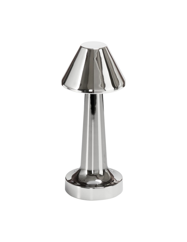 Step Into Design Lampa stołowa TAVOLO B LED dotykowa srebrna 22 cm ST-8127T/B SILVER