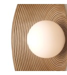 Step Into Design Lampa ścienna ILUSIONI beżowa 26 cm ST-F059 COFFEE Step Into Design Lampa ścienna ILUSIONI beżowa 26 cm ST-F059 COFFEE